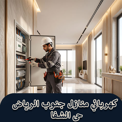 كهربائي منازل جنوب الرياض حى الشفا